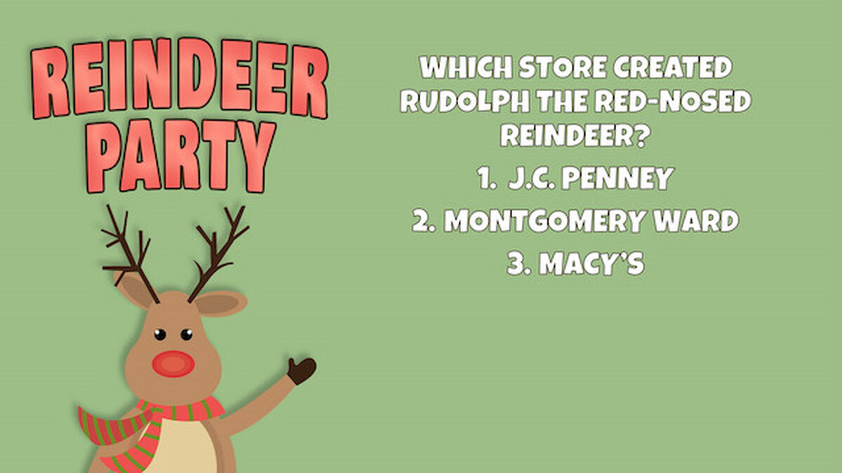 Reindeer Party image number null
